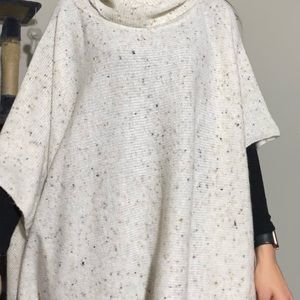 Poncho/ Turtleneck Sweater